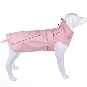 Jacket with reflective strip for medium and large dogs (L, pink)